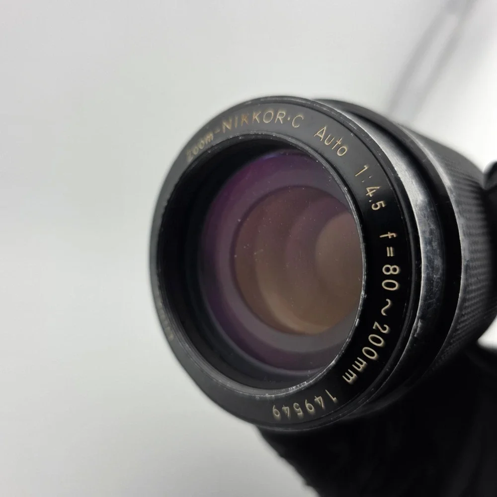 Nikon Zoom-NIKKOR-C Auto 80-200mm f/4.5 Lens Japan Vintage‎ Camera Photography